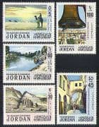 Jordan 1971 Tourism / Camels / Bell / River / Petra 5v (n31955)