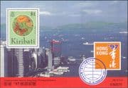 Kiribati 1997 Butterflies/ "Hong Kong '97" StampEx/ Insects/ Nature 1v m/s (b4357)