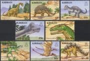 Kiribati 2006 Dinosaurs/ Prehistoric Animals/ Reptiles/ Nature/ History/ Wildlife 8v set (n16861b)