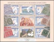 Kyrgyzstan 2002 Olympic Games/ Olympics/ Sports/ Stamp-on-Stamp/ S-on-S/ Cycling/ Fencing/ Rowing/ Sailing 4 x 6v m/s (s2216e)