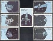 Laos 1987 Space / Satellites / Sputnik / Luna / Mars 7v b7988