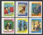 Laos 1989 Art / Picasso / Philexfrance '89 6v set (n21037)