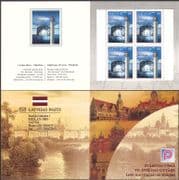 Latvia 2004 Mikelbaka Lighthouse/ Lighthouses/ Maritime Safety/ Buildings/ Architecture 4v bklt (n13188)