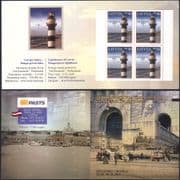 Latvia 2005 Lighthouses/ Maritime Safety/ Buildings/ Architecture/ Maps 4v bklt (lv1025)