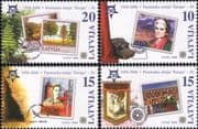 Latvia 2006 Europa Stamps 50th/ Writer/ Forest/ Legends/ Music Festival /Stamp-on-S 4v set (lv1015)