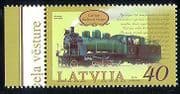 Latvia 2010 Trains / Steam Engine / Locomotive/ Rail/ Transport / Railways 1v (n29351)