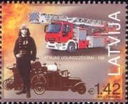 Latvia 2015 Fire Fighters/ Firemen/ Emergency Vehicles/ Engines/ Rescue 1v (n46241)