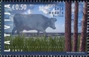 Latvia 2015 Green Week/ Environment/ Cow/ Cattle/ Animals/ Nature/ Farming/ Trees 1v (lv1005)