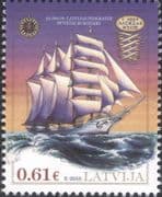 Latvia 2016 Sailing Ships/ Nautical/ Boats/ Sail/ Transport/ Heritage 1v (lv1043)