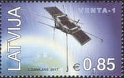 Latvia 2017 VENTA-1/ Space/ Satellite/ Communications/ Science 1v (v1040)