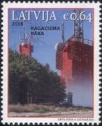 Latvia 2018 Lighthouses/ Maritime Safety/ Buildings/ Architecture/ Maps 1v (lv1032)