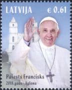 Latvia 2018 Pope Francis/ Papal Visit/ Churches/ People/ Architecture 1v (lv1047)