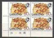 Lesotho 1976 Rock Painting / Art 1v ctl blk (n21757)
