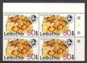 Lesotho 1976 Rock Painting / Art / 50s on 50c 1v blk n22138