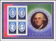 Lesotho 1980 Josiah Wedgwood/ Ceramics/ Pottery/ Arts/ Craft/ People 4v m/s (b566f)