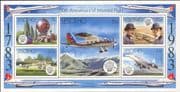 Lesotho 1983 Manned Flight 200th/ Balloon/ Concorde/ Planes/ Aircraft/ Transport 5v m/s (b4471)