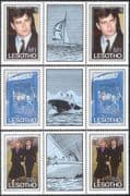 Lesotho 1986 Prince Andrew/ Royal Wedding/ Royalty/ Helicopter 3v gutter pr (n17082c)
