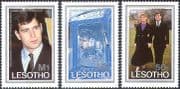 Lesotho 1986 Prince Andrew/ Royal Wedding/ Royalty/ Helicopter/ Flight 3v set (n17080)