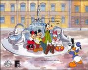 Lesotho 1988 DISNEY/ Mickey/ Donald Duck/ Fountain/ Finlandia/ StampEx/ Cartoons 1v m/s n14473