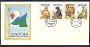 Lesotho 1988 Small Mammals / Animals / Nature 4v FDC n17460