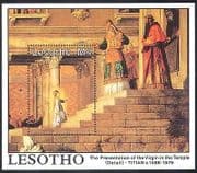 Lesotho 1988 Titian / ART m / s ref:n16378