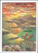Lesotho 1989 Aloes/ Red Hot Poker/ Succulents/ Plants/ Nature 1v m/s (n14058)