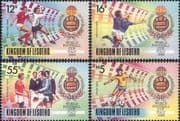 Lesotho 1989 World Cup Championships (Italy, 1990)/ WC/ Football/ Sports/ Soccer 4v set (s2607)