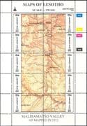 Lesotho 1996 Maps/ Map-making/ Geography/ Cartography/ History/ Heritage 3 x 10v s-t sheets (s461a)