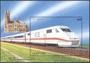 Lesotho 1996 Trains / Locomotives / Railways/ Transport 1v m/s (s459)