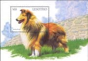 Lesotho 1999 Rough Collie/ Working Dogs/ Animals/ Nature/ Pets 1v m/s (n18744)