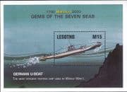 Lesotho 1999 U-Boat/ Submarine/ Navy/ Military/ Nautical/ Transport 1v m/s (n26379)