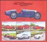 Lesotho 2000 Classic Cars 1950-70/ Motors/ TVR/ Ferrari/ Lotus/ Dodge 6v m/s (n20511)