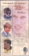 Lesotho 2003 Prince William/ Birthday/ Royalty/ Royal/ People 3v m/s (n39754a)