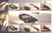 Lesotho 2004 WWF/ Bald Ibis/ Birds/ Nature/ Wildlife/ Conservation 8v m/s (n18697)