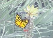 Lesotho 2007 Butterflies/ Moths/ Insects/ Flowers/ Nature/ Conservation 1v m/s (n18304)