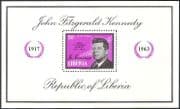 Liberia 1963 President John F Kennedy/ JFK/ Politics/ Politicians/ People 1v m/s (n23649)