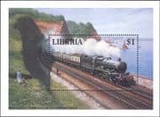 Liberia 1994 Trains/ Steam Engine/ Locomotive/ Rail/ Railways/ Transport 1v m/s (b9738)