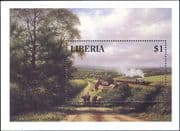 Liberia 1994 Trains/ Steam Engine/ Locomotive/ Rail/ Railways/ Transport 1v m/s s5325