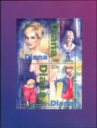 Liberia 1997 Diana, Princess of Wales/ Royal/ Royalty/ People 4v m/s ( b2169)