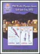 Liberia 2002 Winter Olympic Games/ Olympics/ Sports/ Ski-jumping/ Skiing 2v m/s n41335