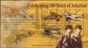 Liberia 2003 Aviation/ Planes/ Aircraft/ Transport/ Wright Brothers/ History 4v m/s (s5441s)