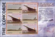 Liberia 2006 Concorde/ Aircraft/ Planes/ Aviation/ Transport 6v m/s (n26345)