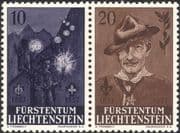 Liechtenstein 1957 Scouts/ Baden-Powell/ Scouting/ Youth/ Leisure 2v set pr (L1008)
