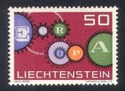 Liechtenstein 1961 Europa / Cog Wheels Design / Power / Animation 1v (n38484)