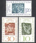 Liechtenstein 1965 Ferdinand Nigg / Artists / Art / Paintings / Religion 3v set (n37732)