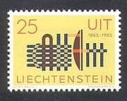 Liechtenstein 1965 ITU-UIT / Radio / Telecomms / Communications 1v (n26710)