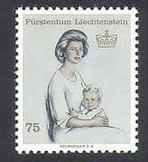 Liechtenstein 1965 Royalty / Princess Gina / Prince Franz / Royal / People 1v (n37726)