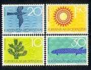 Liechtenstein 1966 Bird/ Fish/ Tree/ Sun/ Nature Protection/ Environment/ Conservation 4v set (n27421)