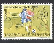 Liechtenstein 1974 Football / World Cup / WC / Sports / Games / Soccer 1v (n25420)