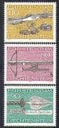 Liechtenstein 1980 Weapons / Guns / Crossbow / Spear / Knife / Hunting / Shooting 3v n38483